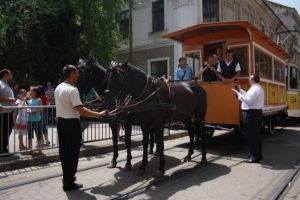 Parada tramvaielor vechi dă peste cap circulaţia mijloacelor de transport în comun