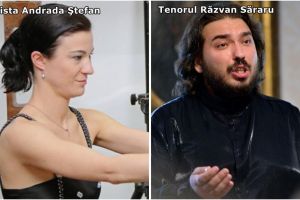 #DobrogeaAcademica:  Tenorul Razvan Sararu si pianista Andrada Stefan vor interpreta Imnul National in onoarea academicienilor Petre T. Frangopol si Marian-Traian Gomoiu