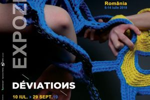 Creaţii de artă textilă, în expoziţia „Deviations”, la Muzeul de Artă