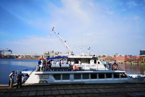 Participantii la Black Sea PortsShipping, in tur tehnic al Portului Constanta (galerie foto
