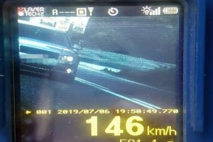 FOTO – Șofer sârb prins de radar cu o viteză record pe Valea Oltului