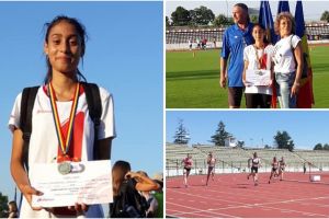 Atleta Roxana Constantin, de la CSS1 Constanta, campioana nationala la juniori 3 (galerie foto)