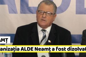 NEAMȚ: Organizaţia ALDE Neamţ a fost dizolvată