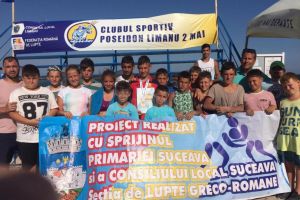 Iulian Felix Dediu a reuşit să câştige o medalie la naţionalele de lupte pe plajă