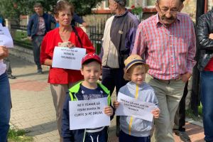 Protest la Tulgheş! Localnicii s-au mobilizat pentru a trage un semnal de alarmă