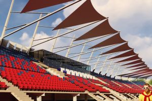 Primăria Târgovişte a făcut publice schiţe ale proiectului de reabilitare ale stadionului “Eugen Popescu”