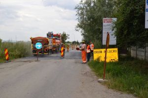 FOTO. Au început lucrările pe Drumul Judeţean 193A Satu Mare – Tătăreşti