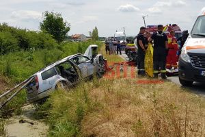 FOTO. Concluzia Poliţiei în cazul accidentului de pe DN19F. Șoferul vinovat a decedat