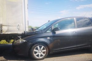 ACCIDENT în lanţ pe un drum din judeţ! Se circulă cu dificultate