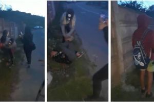 FOTO VIDEO Băiat de zece ani snopit în bătaie de mai mulţi adolescenţi – Imagini dure!