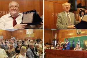 #DobrogeaAcademica:  Istoria o scrie comunitatea constanteana. Academicienii Petre T. Frangopol si Marian-Traian Gomoiu - recunoastere binemeritata (galerie foto + documente)