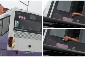 Șofer STPT, filmat cum fumează la volanul autobuzului 33 barat