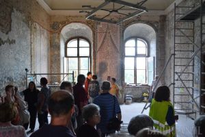 Palatul Baroc renaşte: Orădenilor li s-a prezentat evoluţia lucrărilor pe şantier (FOTO / VIDEO)