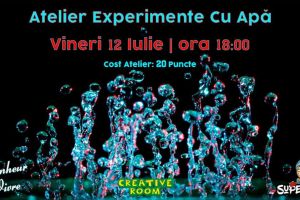 ,,Experimente cu apă”, atelier la Superland Braşov
