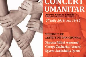 Concert umanitar organizat de Fundaţia „O Nouă Viaţă” din Siret, la  Biserica ...