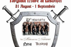 Zilele Medievale, în cadrul Târgului Mare al Bistriţei. Vezi programul