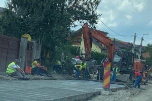 Lucrări Șoseaua Bârnova