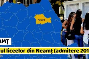 NEAMȚ: Topul liceelor din judeţul Neamţ după ultima medie de admitere – 2019