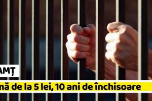 NEAMȚ: 10 ani de închisoare pentru o crimă de pornită de la 5 lei