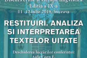 Conferinţă pentru pasionaţii şi specialiştii în ştiinţele limbajului şi ale ...