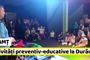 NEAMȚ: Activităţi preventiv-educative desfăşurate de jandarmii montani la Durău (FOTO)