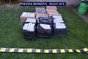Perchezitii pentru destructurarea unui grup infractional organizat, specializat in contrabanda cu tigari (galerie foto)