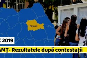 BAC 2019: NEAMȚ- S-au afişat rezultatele FINALE, după contestaţii
