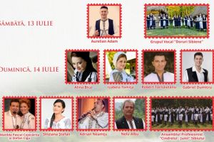 Invitaţie la Festivalul Folcloric „Florile Oltului” în Avrig – Spectacole de top şi atmosferă unică