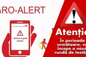 Sistemul Ro-Alert va fi testat din nou! Mesaje trimise în toată ţara