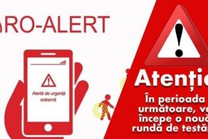 RO-ALERT-Sistemul de avertizare pe telefon intra din nou în teste, în perioada următoare