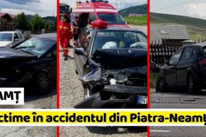 NEAMȚ: 3 victime în accidentul din Piatra-Neamţ (FOTO)