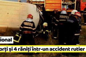 Naţional: Trei morţi şi patru răniţi într-un accident rutier (FOTO)