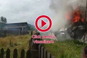 Sâmbătă, 13: Două case şi o maşină, distruse de incendii puternice