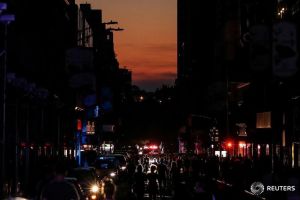 FOTO New York- ul în beznă. Imagini rare din timpul unei masive pene de curent