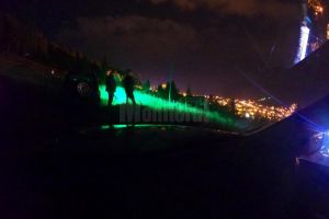 Ursoaica cu pui de la Câmpulung Moldovenesc, alungată momentan în urma goanelor vânătorilor