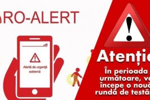 RO-ALERT: O nouă rundă de testări, prin intermediul telefoanelor mobile, în săptămânile care urmează