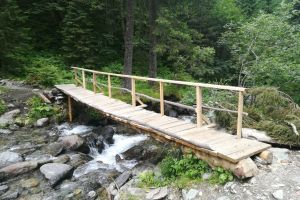 FOTO Anunţ important de la Salvamont: Podeţe noi pentru turiştii din munţii Făgăraşului