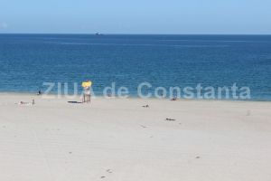 Plaja turistica, amenajata de Grano Pane SRL, firma care detine hotelul Dacia Sud din Mamaia
