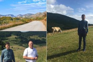Ion Dumitrel, lângă vârfurile ”Gemenele” din Mogoş: ”Modernizarea “Transalpinei de Apuseni” va deschide poarta spre o lume unică prin culoare şi diversitate, unde arhaicul se îmbină armonios cu modernul”