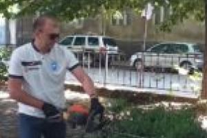 Felix Borcean crede în puterea exemplului, aşa că a pus osul la treabă