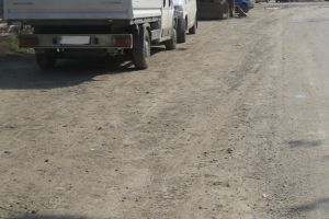 Cauciucuri murdare, străzi murdare! Poliţia Locală a făcut controale lângă şantiere