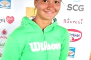 Fiica Ruxandrei Dragomir, la Argeş Cup Dr. Oetker