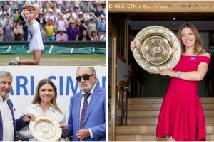 Sportiva numarul 1 in Romania: Simona Halep prezinta trofeul de la Wimbledon miercuri, pe Arena Nationala (galerie foto)