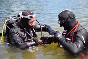 Scafandrii Serviciului Judeţean Salvamont-Salvaspeo Cluj, stagiu de pregătire practică