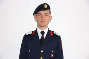 Nicolae Bodea, şeful promoţiei 2019 a Colegiului Naţional Militar „Mihai Viteazul” Alba Iulia, visează să devină pilot