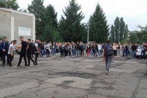 Protest la Colegiul Henri Coandă