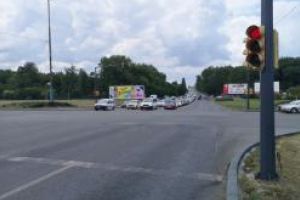 Trafic restrictionat total, in aceasta noapte, intr-o intersectie principala din Constanta