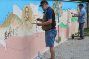 ”Outdoor Wall Art” la Biblioteca Judeţeană (FOTO)