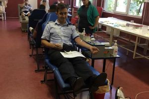 FOTO. Mobilizare. Pompierii şi voluntarii din cadrul ISU Satu Mare au donat sânge