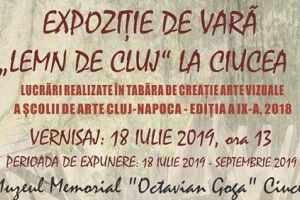 Lemn de Cluj – vernisaj la Muzeul Memorial Octavian Goga din Ciucea
